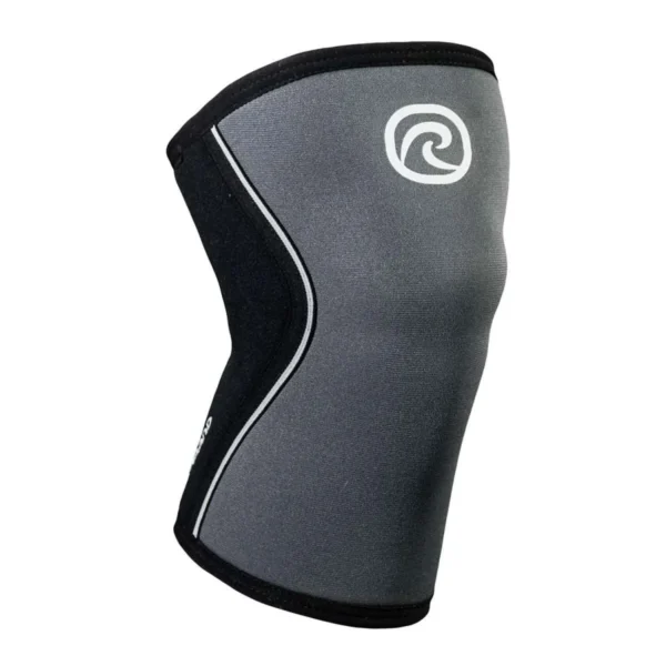 Rehband Black Steel grey knee sleeve
